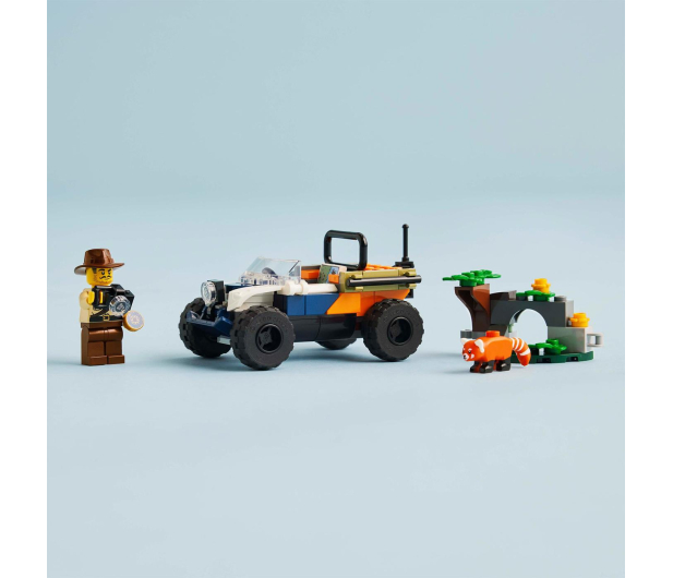 LEGO CITY 60424 Quad badacza dżungli z pandą czerwoną - 1248582 - zdjęcie 12